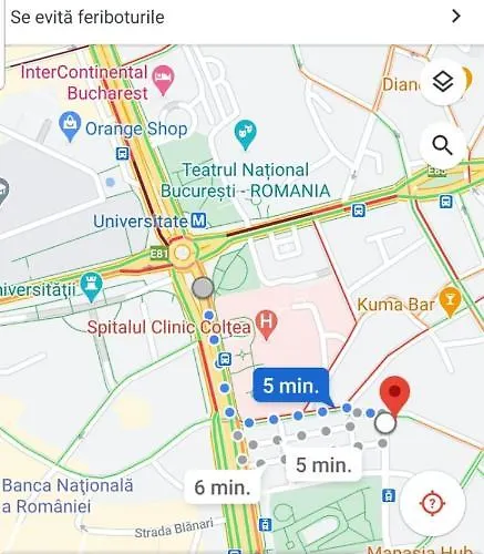 Old Center Universitate Coltea - Cav9 Appartamento